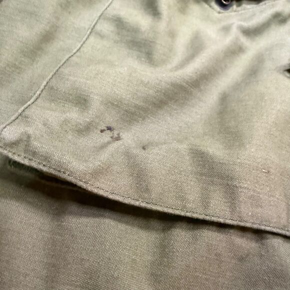 Vtg US Army M-65 Field Jacket Medium Regular OG-107 Vietnam Era Unauthenticated - Picture 14 of 16